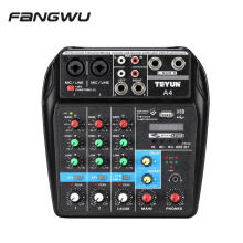 OEM Black Mixing Table Sound Mixer